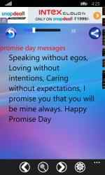 Screenshot 5 promise day messages windows