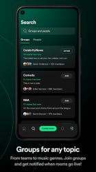 Capture 3 Spotify Greenroom: Talk live android