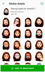 Captura 6 Memoji Apple Stickers for Android WhatsApp android