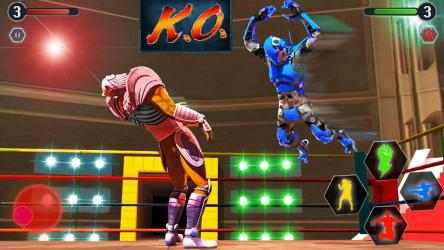 Captura de Pantalla 5 Robot ring battle: juegos de lucha de robots. android
