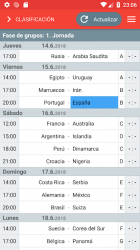 Screenshot 2 Eurocopa 2020 2021 Calendario android