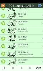 Screenshot 2 99 Allah Names windows