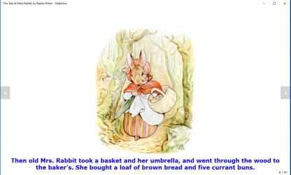 Captura 14 The Tale of Peter Rabbit, by Beatrix Potter - Slideshow windows