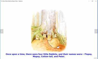 Screenshot 12 The Tale of Peter Rabbit, by Beatrix Potter - Slideshow windows
