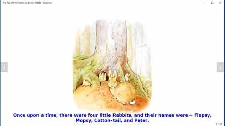 Captura 2 The Tale of Peter Rabbit, by Beatrix Potter - Slideshow windows