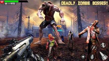 Captura de Pantalla 3 huelga de zombies muertos 3d android