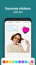 Capture 2 DIY Sticker Maker - WAStickerApps android