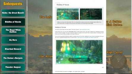 Captura de Pantalla 8 The Legend Of Zelda Breath of the Wild Guide App windows