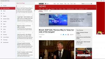 Captura de Pantalla 1 News Reader for BBC TV News windows