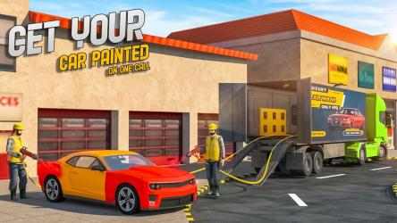 Captura 7 Car Wash Service Truck Game - Car Mechanic 3D android