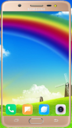 Captura de Pantalla 2 Rainbow Wallpaper Best HD android