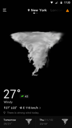 Captura 7 Clima en vivo y radar meteorológico preciso-WeaSce android
