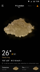 Screenshot 3 Clima en vivo y radar meteorológico preciso-WeaSce android