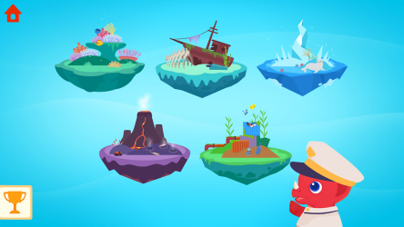 Imágen 4 Submarino de dinosaurios: Juegos para niños android