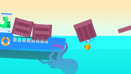 Screenshot 5 Submarino de dinosaurios: Juegos para niños android