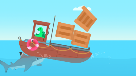 Imágen 2 Submarino de dinosaurios: Juegos para niños android