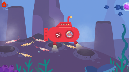 Screenshot 3 Submarino de dinosaurios: Juegos para niños android