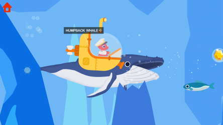 Captura de Pantalla 6 Submarino de dinosaurios: Juegos para niños android