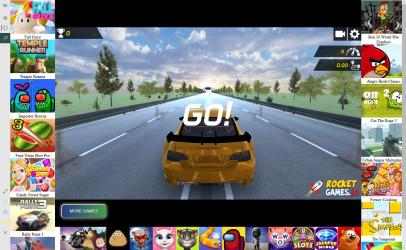Captura de Pantalla 3 Rocket Cars Highway Race 3D windows
