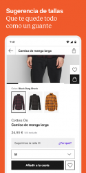 Captura de Pantalla 6 Zalando: moda y compras online android
