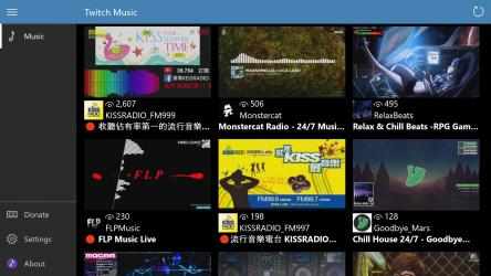Captura de Pantalla 4 Twitch Music Background Player windows