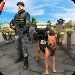 Captura 1 Border Police Dog Duty: Sniffer Dog Game android
