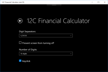 Screenshot 3 12C Financial Calculator (win10) windows