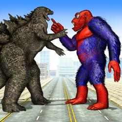 Imágen 10 Gorila Ciudad Rampage: Juego de ataque de animales android