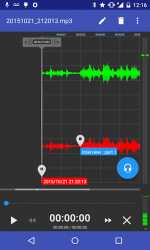 Captura de Pantalla 4 RecForge II Pro - Audio Recorder android