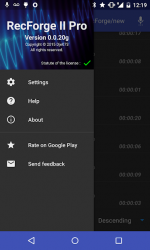 Screenshot 3 RecForge II Pro - Audio Recorder android