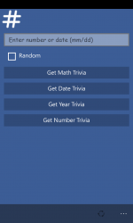 Screenshot 1 Trivial Numbers windows