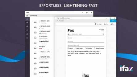 Screenshot 6 iFax App windows