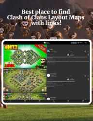 Captura 11 Clash Base Pedia (with links) Pro 2020 android