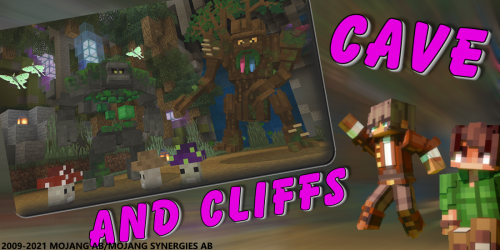 Screenshot 14 Mod Caves And Cliffs: Cave Enhancements android