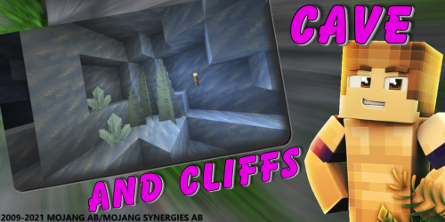 Screenshot 11 Mod Caves And Cliffs: Cave Enhancements android