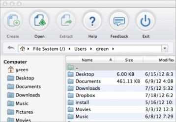 Screenshot 1 B1 Free Archiver mac