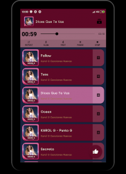 Captura de Pantalla 4 Karol G Música Sin Internet 2020 android