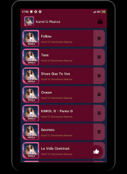 Screenshot 5 Karol G Música Sin Internet 2020 android