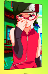 Screenshot 3 Sarada backgrounds Anime android