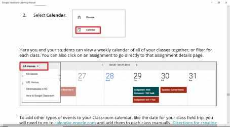 Screenshot 3 Google Classroom Learning Manual windows