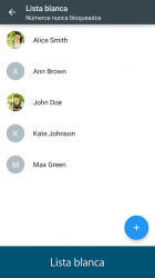 Screenshot 5 Bloqueador de llamadas y SMS - Calls Blacklist android
