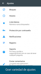 Screenshot 6 Bloqueador de llamadas y SMS - Calls Blacklist android