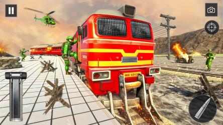 Captura de Pantalla 3 juego de trenes del ejercito android