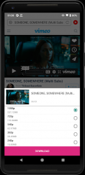 Captura de Pantalla 3 Descargador universal - descargue cualquier video android