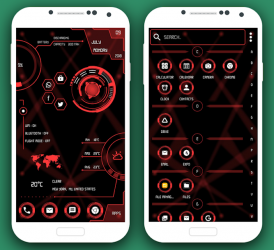 Screenshot 13 Hi-tech Circuit Launcher 2021 - Hitech Theme android
