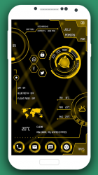 Screenshot 11 Hi-tech Circuit Launcher 2021 - Hitech Theme android