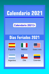 Screenshot 6 Calendario 2021 en Español android