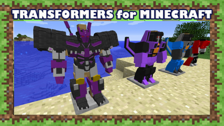 Captura 10 Mod transformers for Minecraft PE android