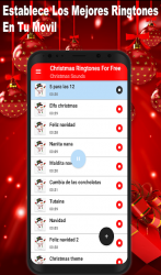 Screenshot 4 Tonos de navidad para celular android