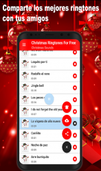 Screenshot 2 Tonos de navidad para celular android